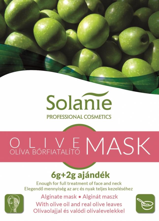 Solanie Alginátová oliva pleť omladzujúca botox maska 6+2g