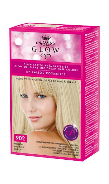 Kallos Glow farba na vlasy 902 béžová blond 40ml