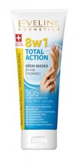 TOTAL ACTION 8v1 Krém maska na ruky a nechty 75ml