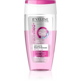 EVELINE FACEMED Dvojfázový odličovacia voda ruža 3v1 150ml