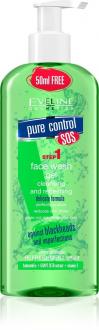 EVELINE PURE CONTROL Čistiaci gél na tvár zelený 200ml