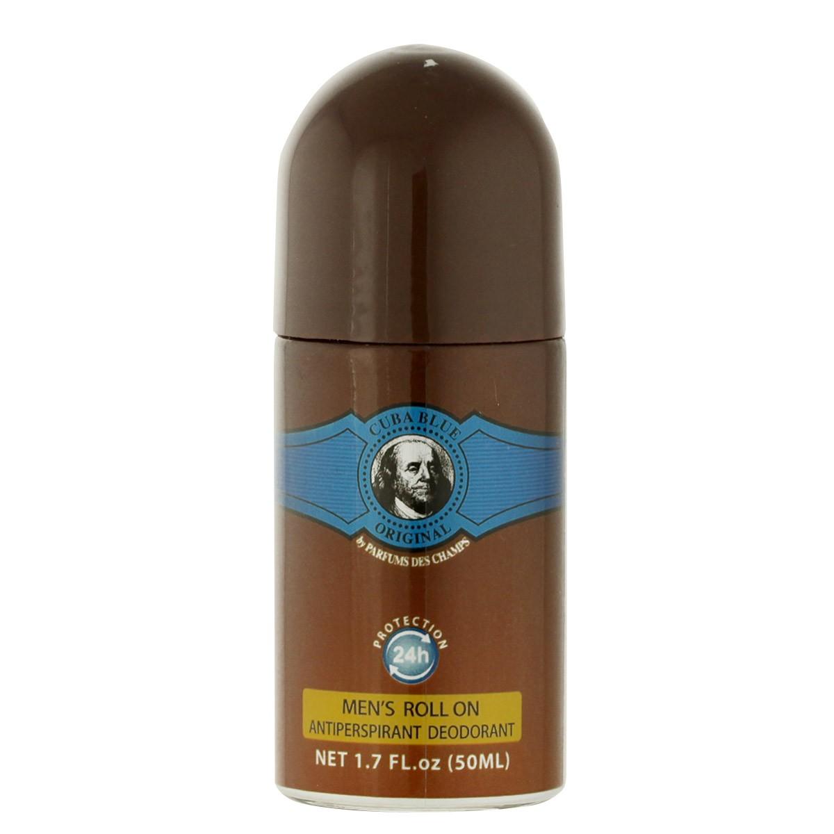 Cuba Blue deodorant pre mužov roll-on 50ml