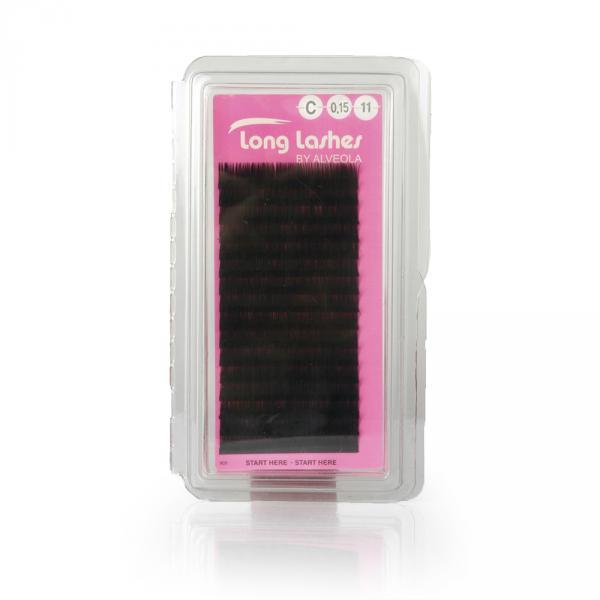 3D Riasy 0,15 x 11mm čierne C Long lashes