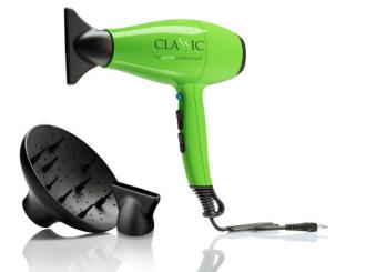 GAMA Fén na vlasy zelený CLASSIC 2200 W