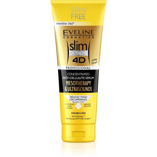 EVELINE SLIM EXTREME 4D Anticelulitídne sérum 250ml