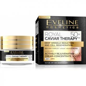 EVELINE COSMETICS ROYAL CAVIAR THERAPY 50+ Denný krém 50ml