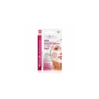 EVELINE SOS Viacúčelová maska-peeling 5v1 7ml