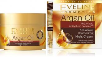 EVELINE COSMETICS Argan oil nočný krém proti vráskam 50ml