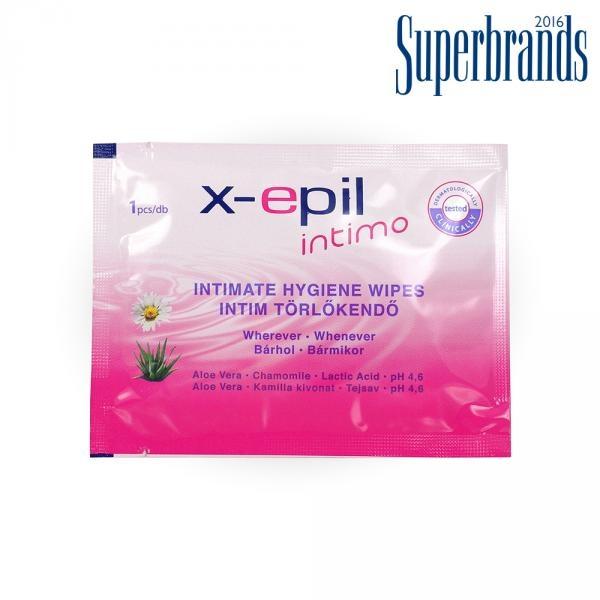 X-epil intimo intímne obrúsky 1ks