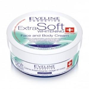 EVELINE EXTRA SOFT Krém na telo a tvár so zosvetľujúcim účinkom 200ml