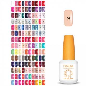 Lac Gel Mini 74 - 4 ml - Rose-water