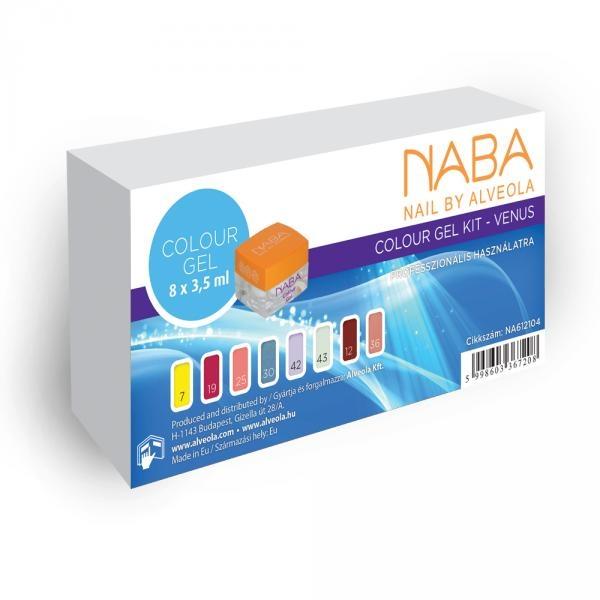 Sada Colour Gel farebný gél Venus 8x3,5ml