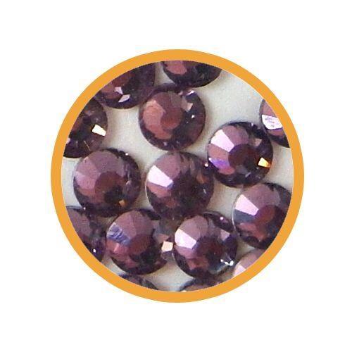 Ozdobné kamienky na nechty 100ks SS6 Amethyst