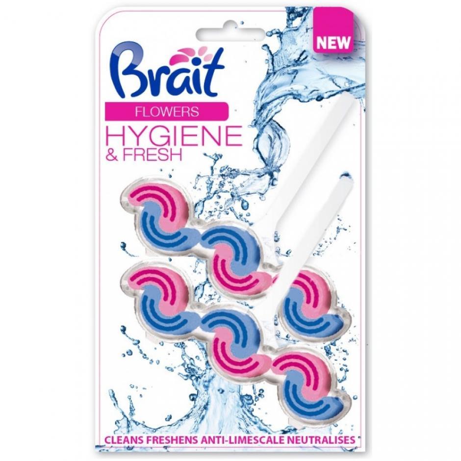 Brait DUO kocka do WC - vôňa kvetov 2x45g