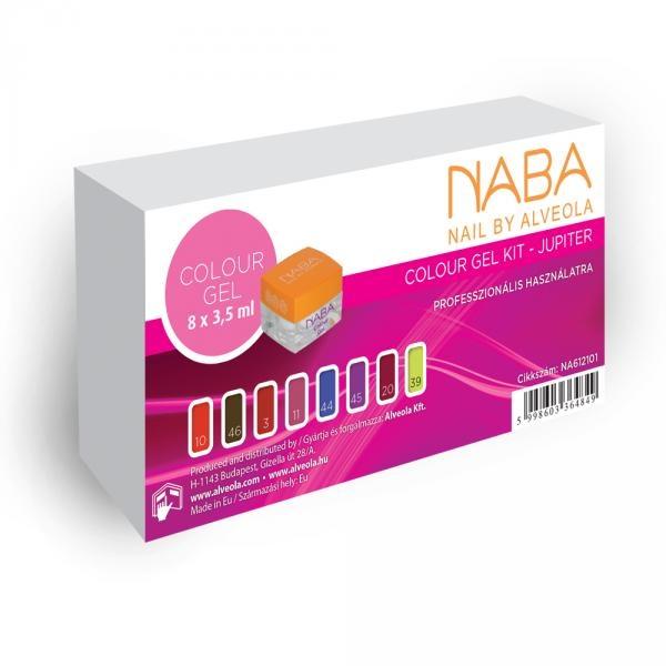 Sada Colour Gel farebný gél Jupiter 8x3,5ml