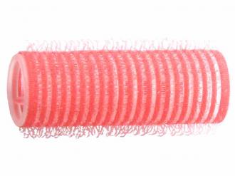 DUKO Natáčka velcro ružová priemer 21mm 6ks