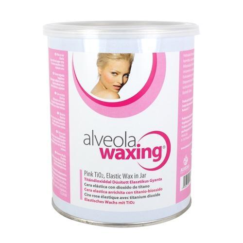 +ALVEOLA DEPILAČNÝ ELASTICKÝ VOSK TiO2 800GR KONZERVA