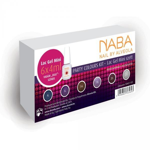 Sada Colour Gel - gélový lak Party 6x4ml