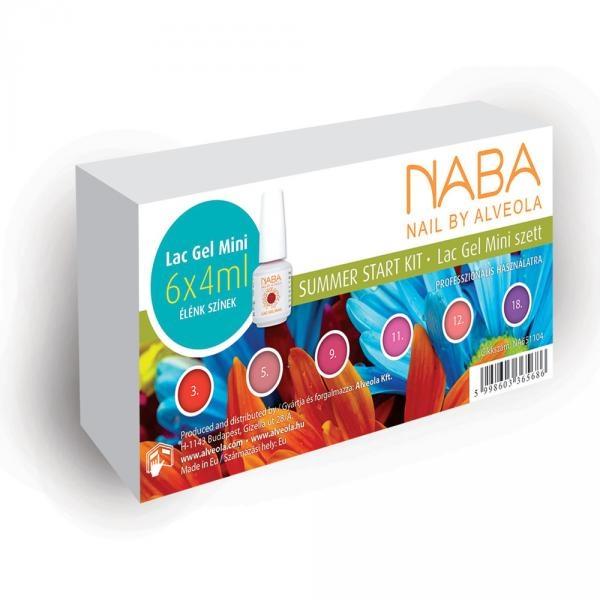 Sada Colour Gel - gélový lak Summer Start 6x4ml