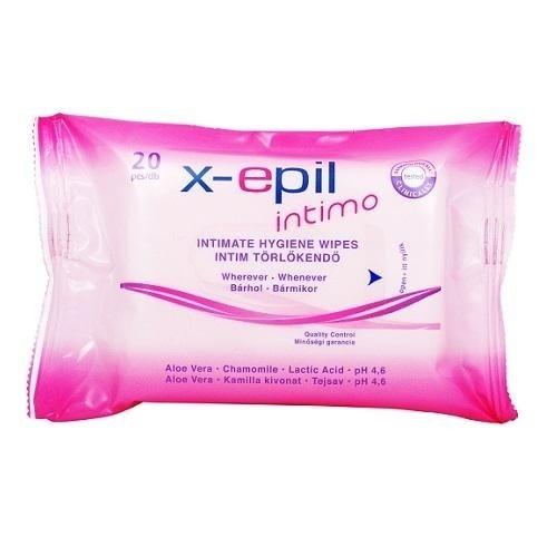 X-epil Intímne utierky 20ks