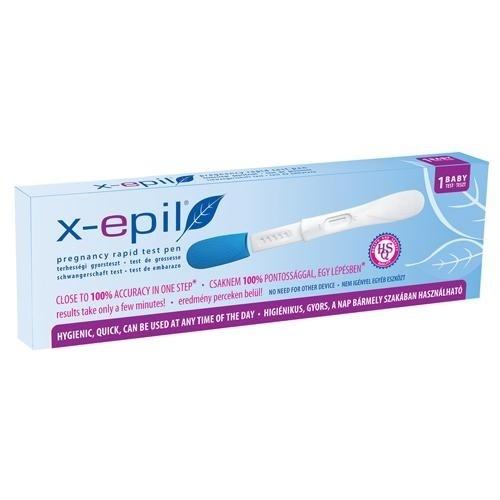 X-epil Tehotenské rýchle testovacie pero 1ks - exkluziv