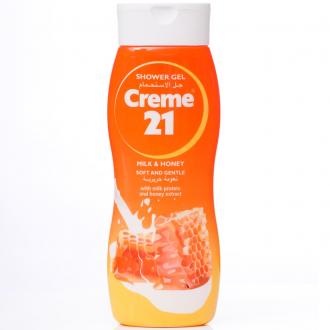 Creme 21 sprchový gél Milk&Honey - mlieko a med 250ml