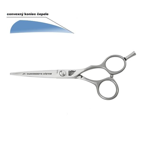 Nožnice s convexným koncom matné 10C-F-M 14 cm 5,5