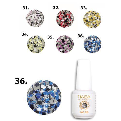 Lac Crazy Gel 36 Crazy Blue 15ml