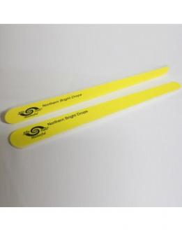 Alfa pilník na nechty kvapkový žltý 80/100