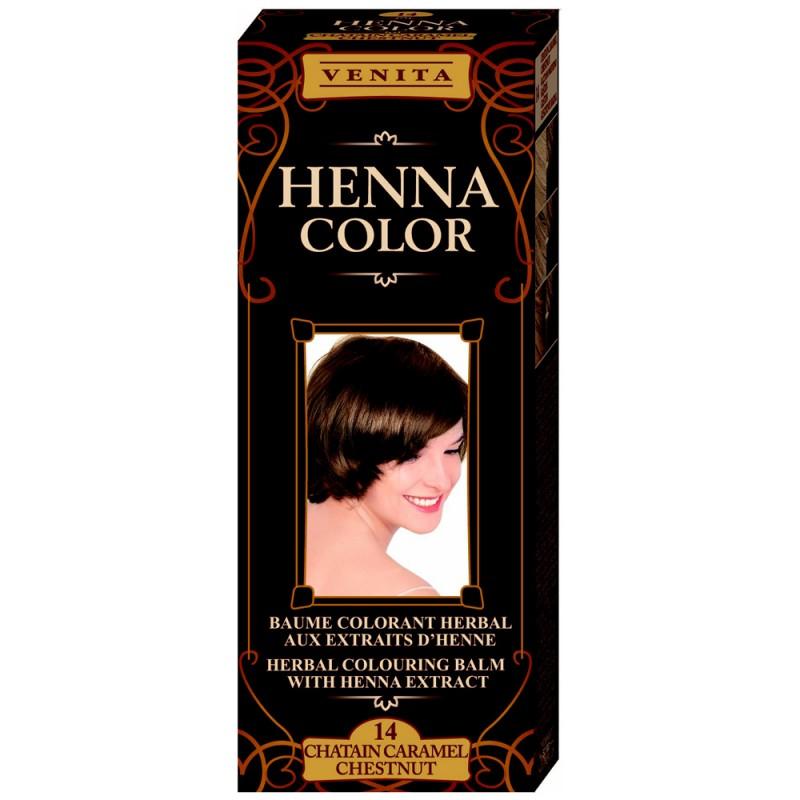 Balzam farbiací HENNA 14 gaštan 75ml