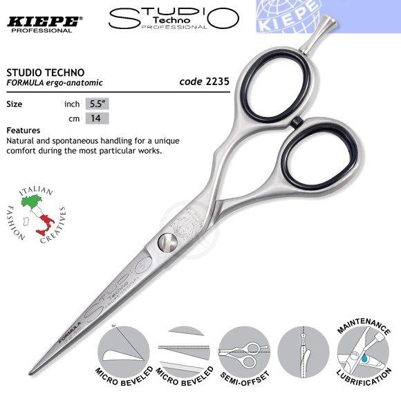 Kadernícke nožnice KIEPE STUDIO TECHNO 2235-5,5