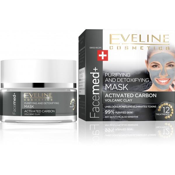 EVELINE FACEMED Čistiaca a detoxikačná maska 50ml