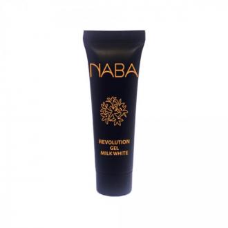 NABA Revolution extra hustý stavebný gél Milk White 15ml