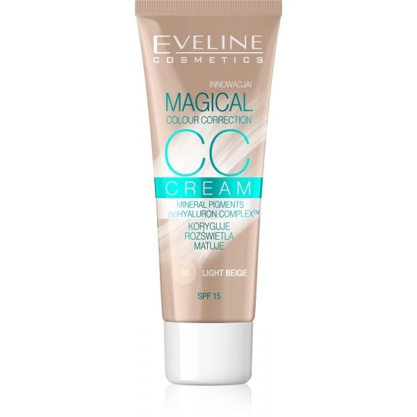 +EVELINE MAGICAL CC KRYCÍ KRÉM 50-lIGHT BEIGE 30ML