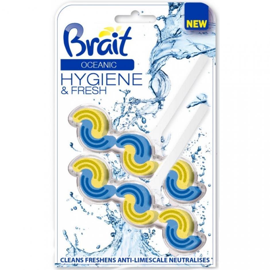 Brait DUO kocka do WC - vôňa mora 2x45g