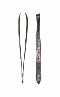 TITANIA Solingen pinzeta, šikmá 1066