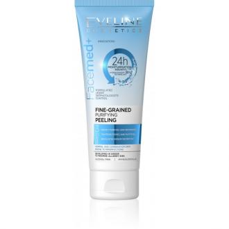 EVELINE FACEMED Jemnozrný čistiaci peeling 3v1 50ml