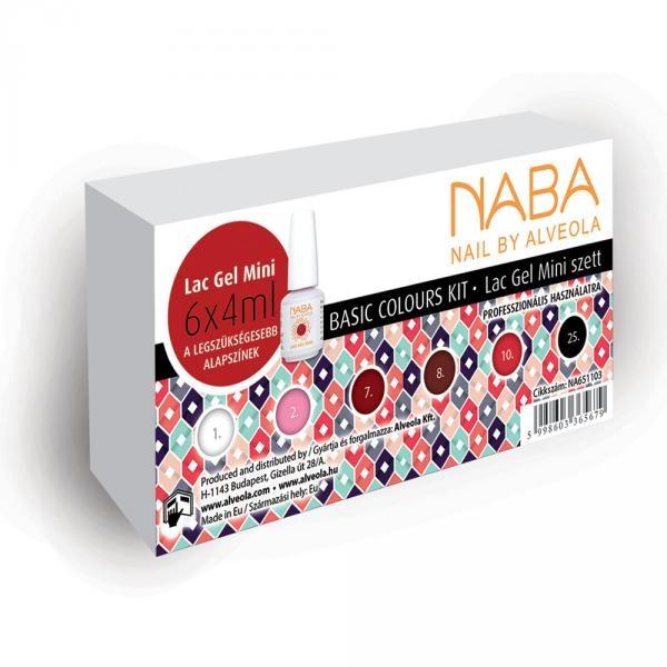 Sada Colour Gel - gélový lak Basic 6x4ml