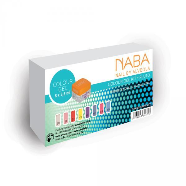 Sada Colour Gel farebný gél Pluto 8x3,5ml