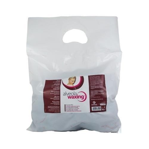 Alveola Waxing Depilačný vosk krúžky ČOKOLÁDA 1kg