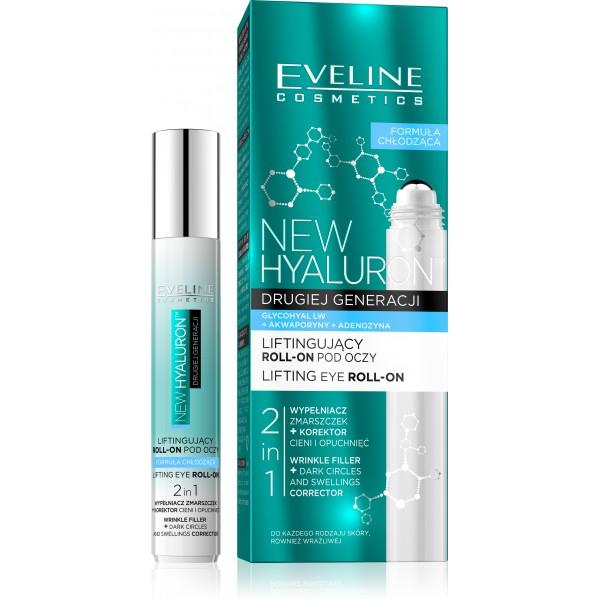 EVELINE COSMETICS BIO HYALURON 4D Roll-on očný gél 15ml