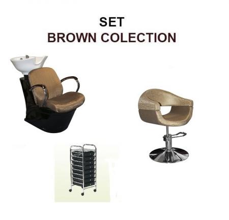 Kadernícky SET BROWN COLECTION