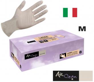 ACB Jednorazové rukavice LATEX veľkosť M 100ks