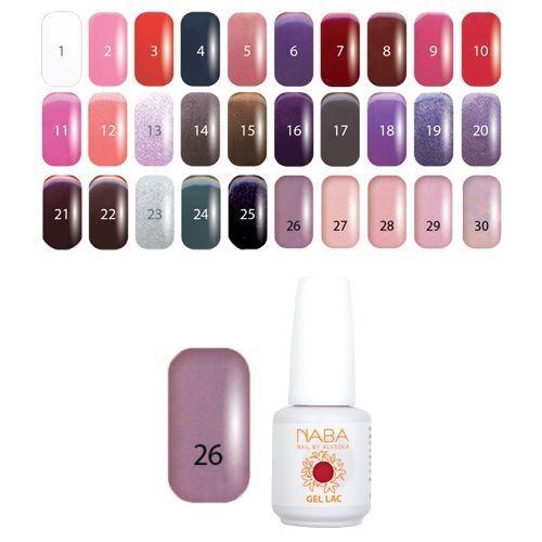 Lac Gel 26 - 15 ml - Rosy Brown