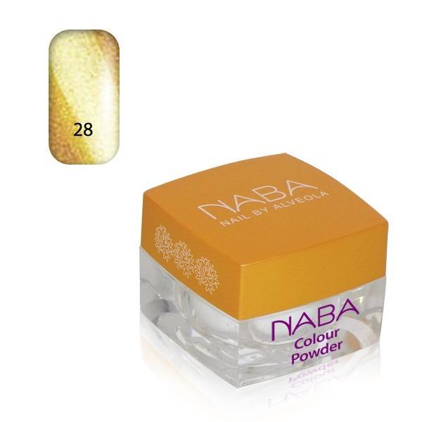 Farebný COLOUR POWDER akryl 28. Silk Gold 3,5ml