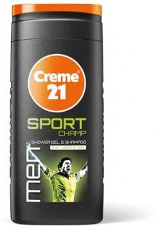 CREME 21 sprchový gél a šampón SPORT CHAMP 250ml