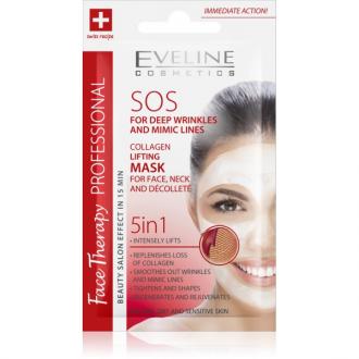 EVELINE FACE THERAPY SOS 5v1 – Kolagenová liftingová maska 7ml