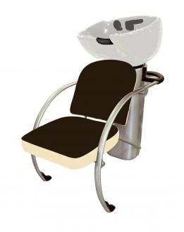 Kadernícky umývací box Hnedo béžový SX-2993 keramika biela