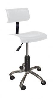 Pracovná stolička biela SX-152A
