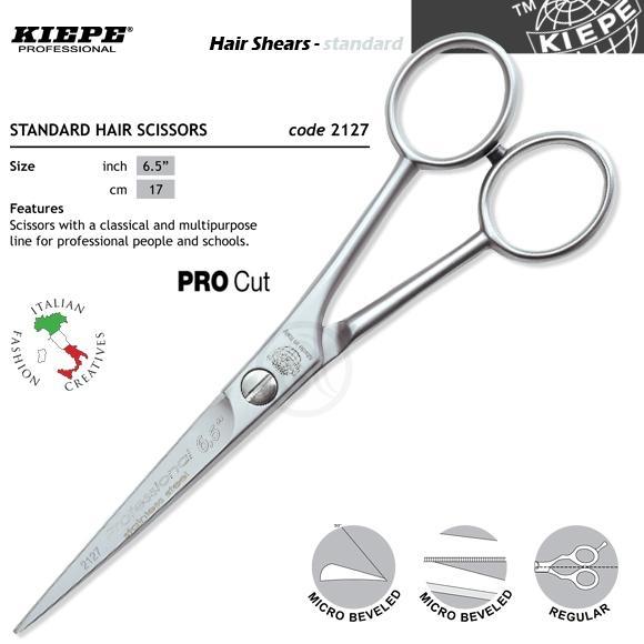 Kadernícke nožnice KIEPE STANDARD PRO Cut 2127-6,5